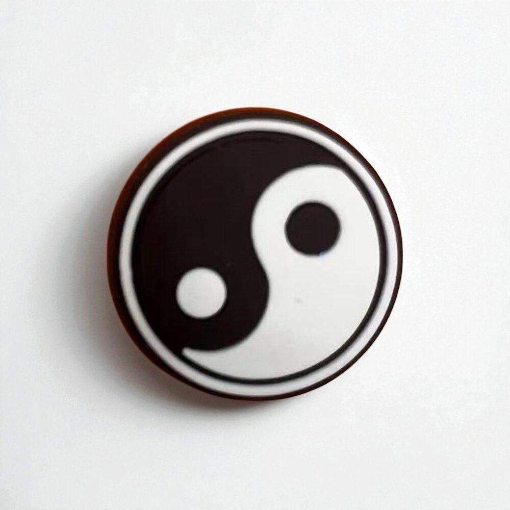 🔺12/$10 - Yin And Yang Game Shoe Charm